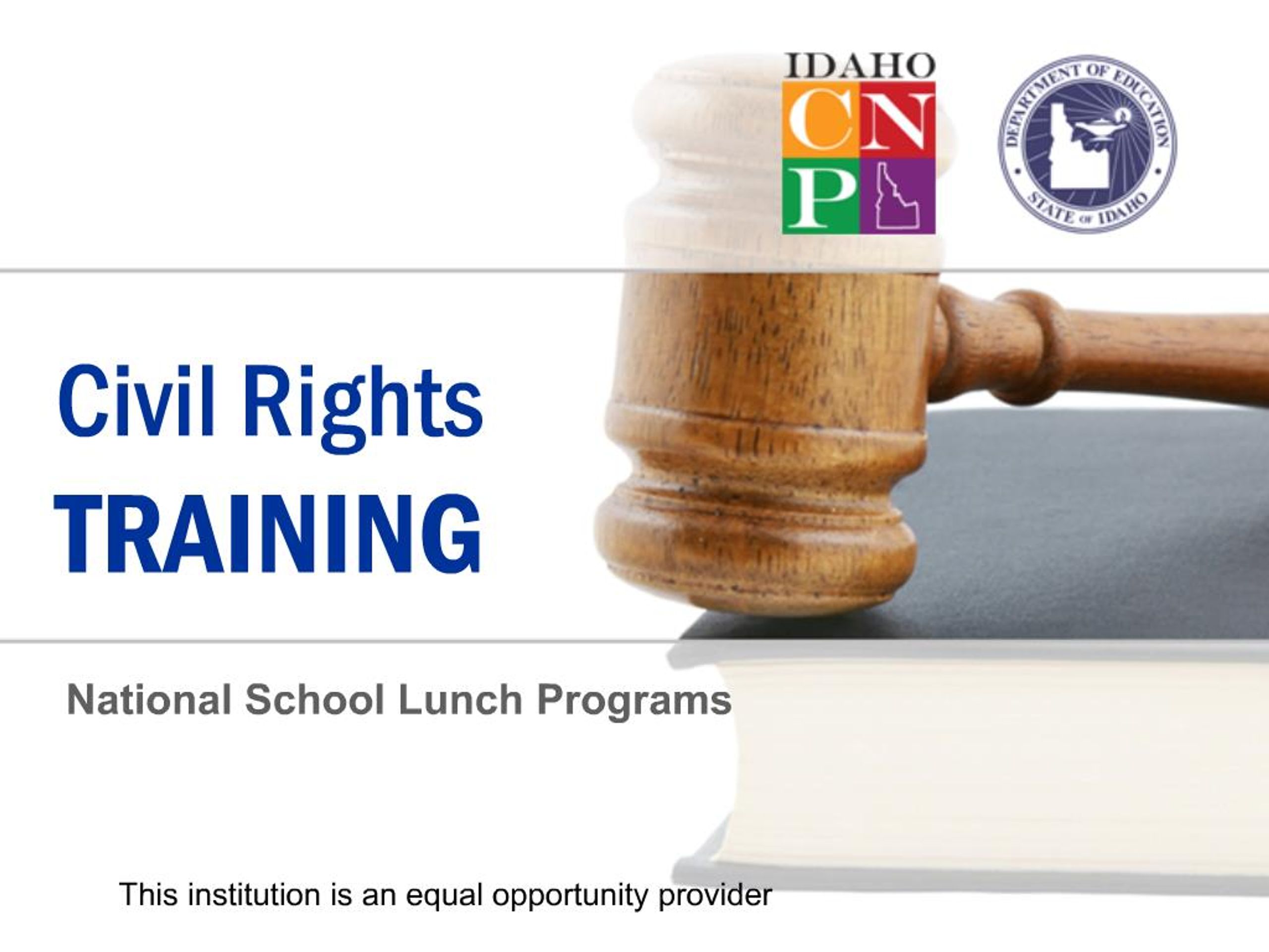 PPT - Civil Rights TRAINING PowerPoint Presentation, free download - ID ...