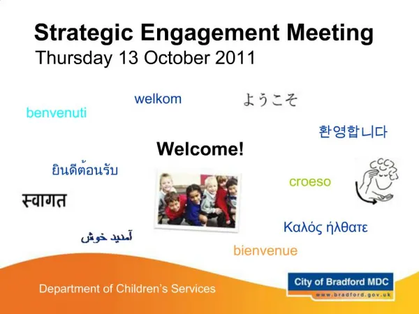 Strategic Engagement Meeting
