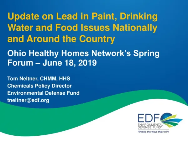 Ohio Healthy Homes Network’s Spring Forum – June 18, 2019