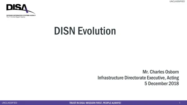 DISN Evolution