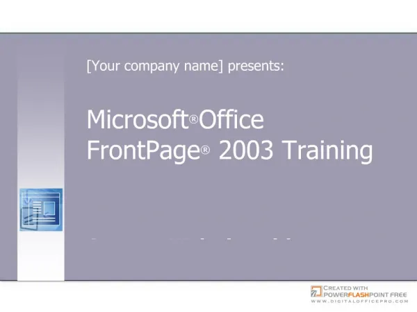 Microsoft® Office