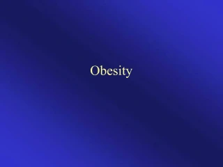 Obesity - slide 1