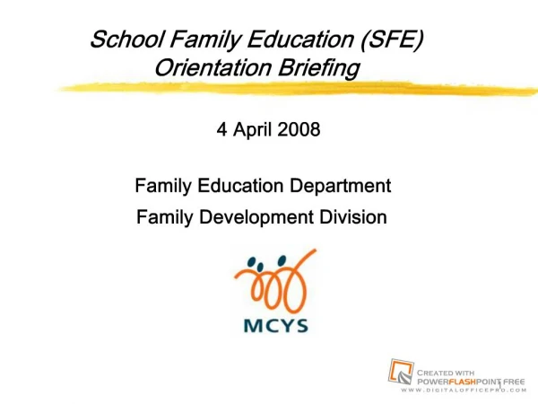 School Family Education SFE