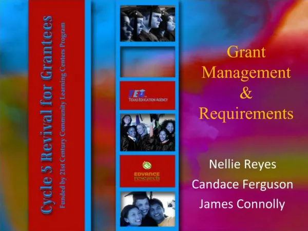 Grant Management Requirements