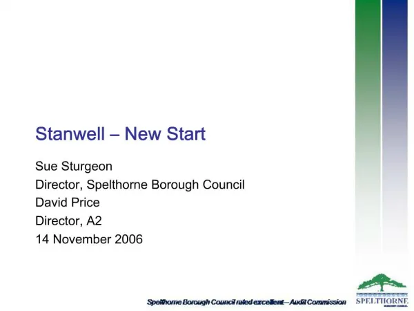 Stanwell New Start
