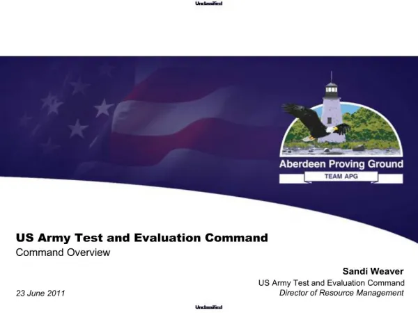 US Army Test and Evaluation Command