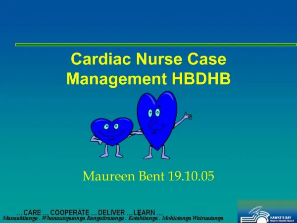 Cardiac Nurse Case Management HBDHB