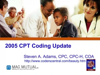2005 CPT Coding Update - slide 1