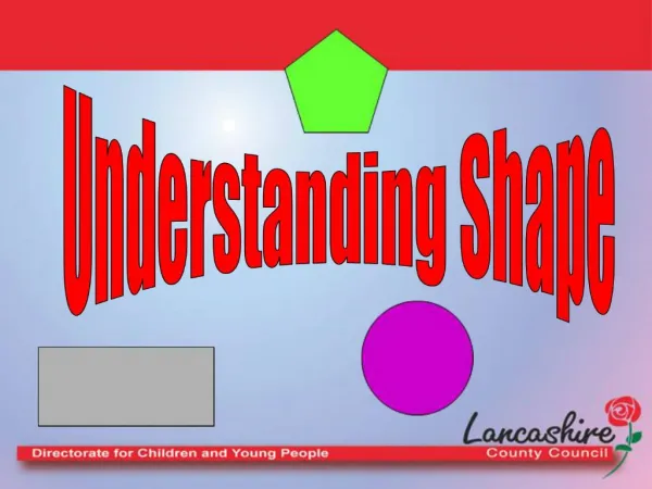 Understanding Shape