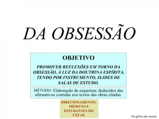 DA OBSESS O - slide 1