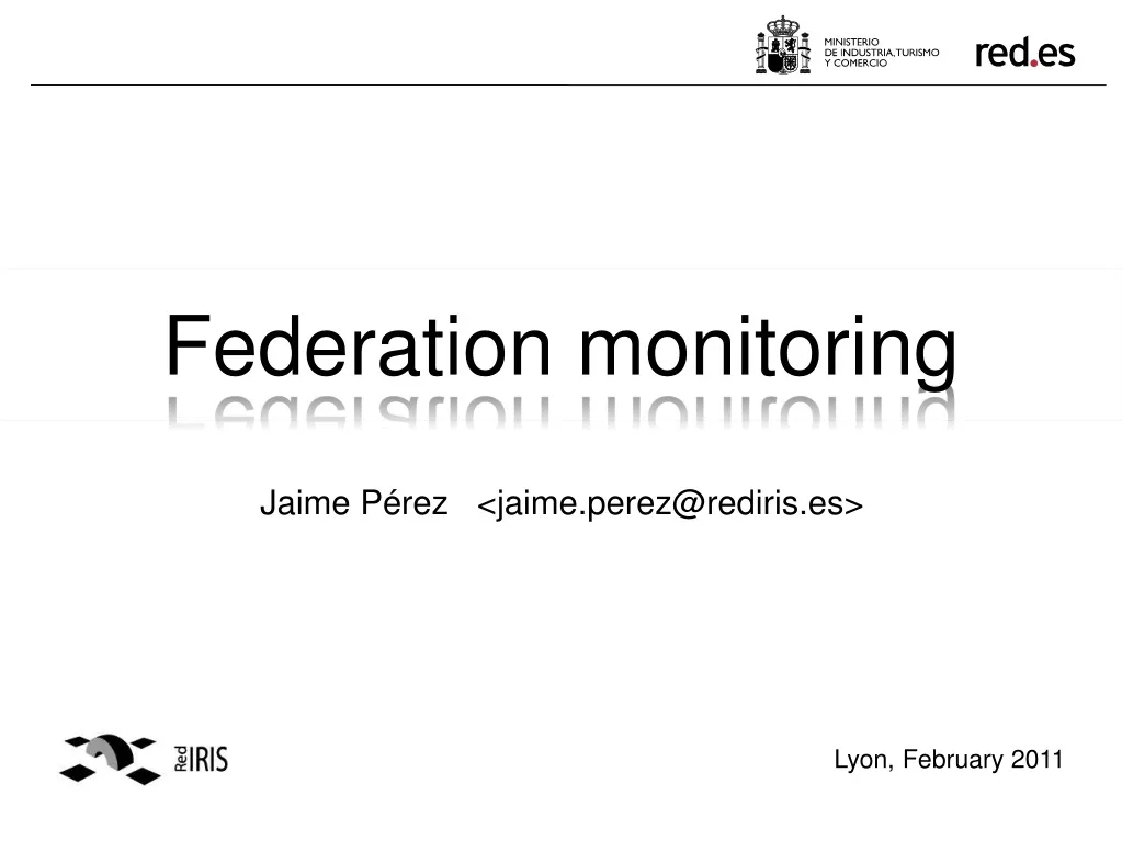 federation monitoring