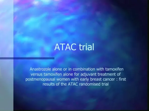 ATAC trial