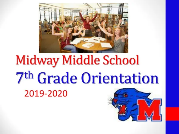 Midway Middle School 7 th Grade Orientation