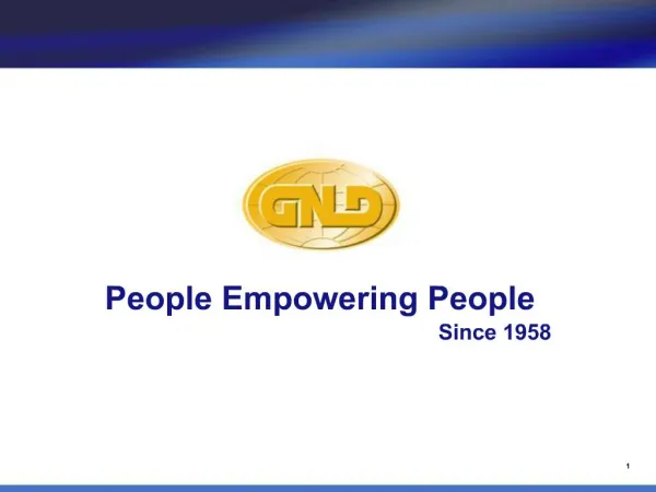 People Empowering People