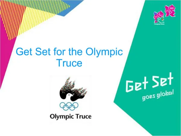 Get Set for the Olympic Truce
