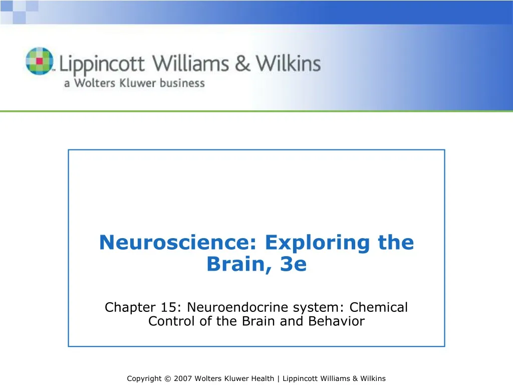 neuroscience exploring the brain 3e