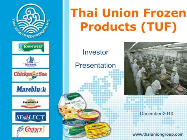 Thai Union Frozen Products TUF