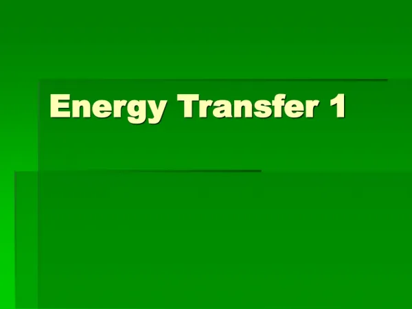 Energy Transfer 1
