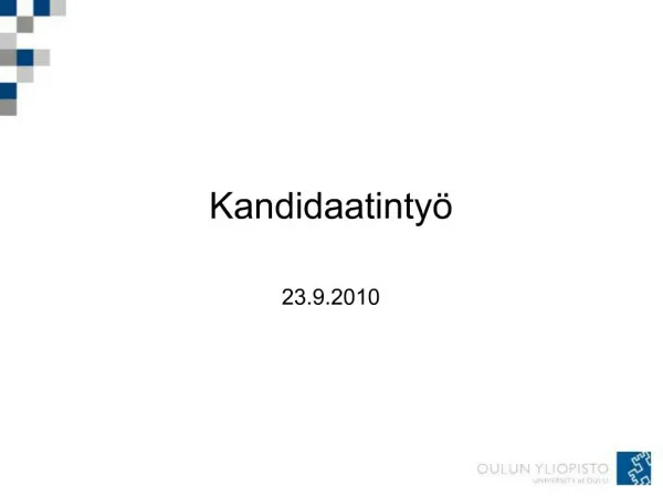 Kandidaatinty