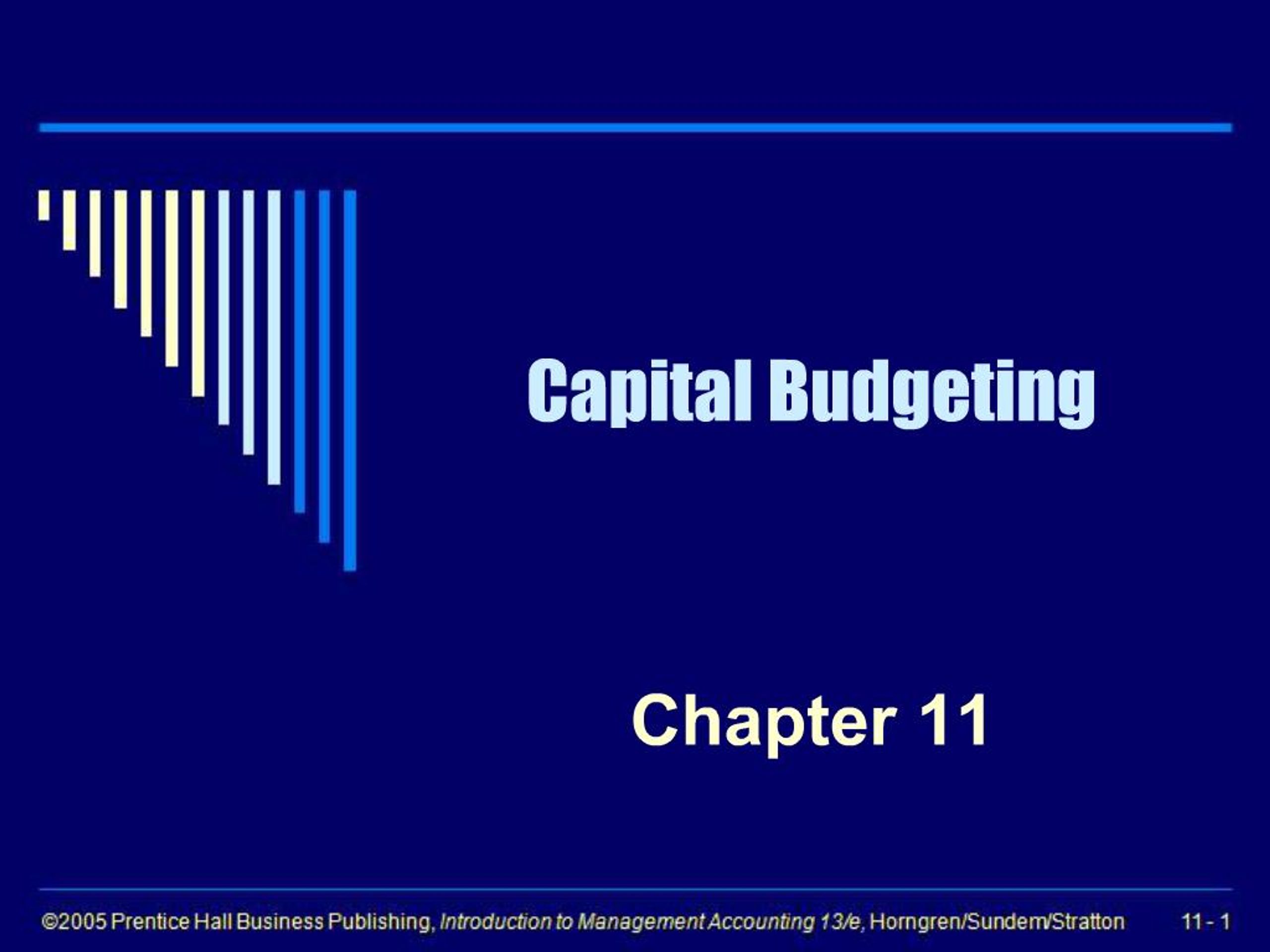 PPT - Capital Budgeting PowerPoint Presentation, free download - ID:466688