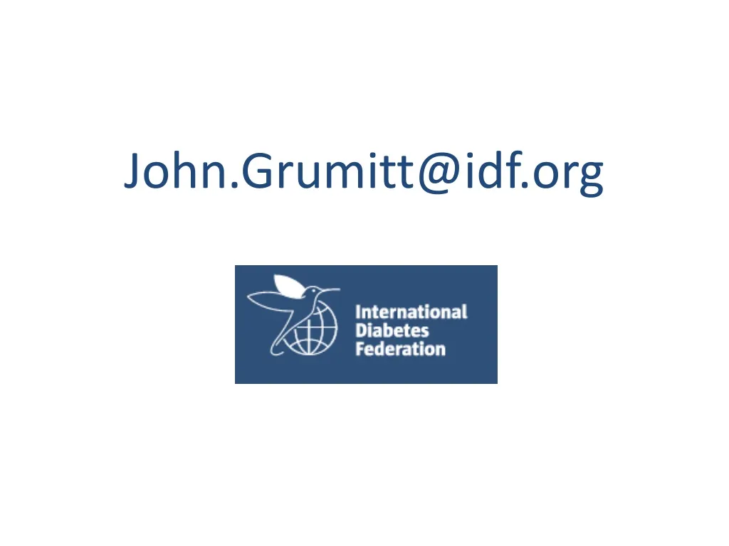 john grumitt@idf org