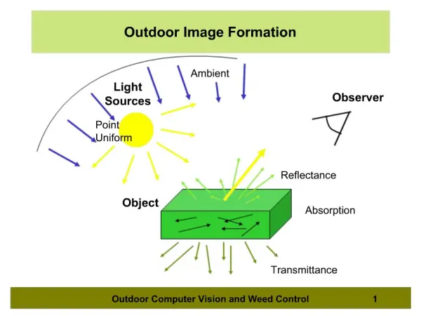 Outdoor Image Formation