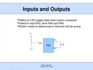 Inputs and Outputs - slide 1