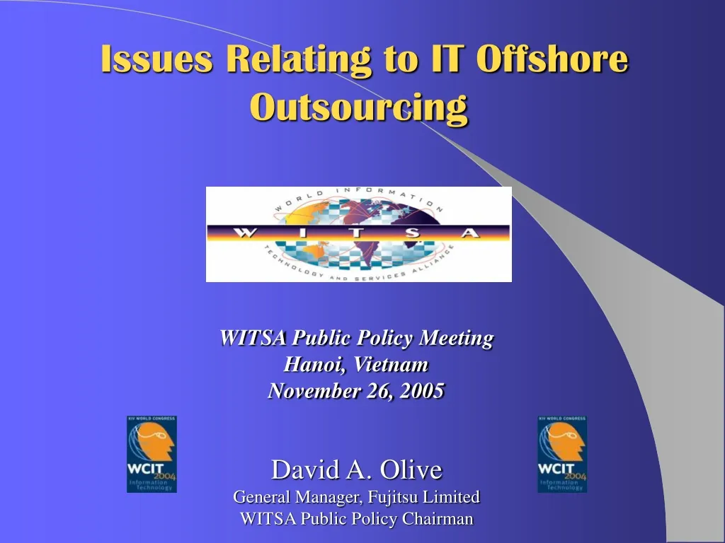 issues relating to it offshore outsourcing