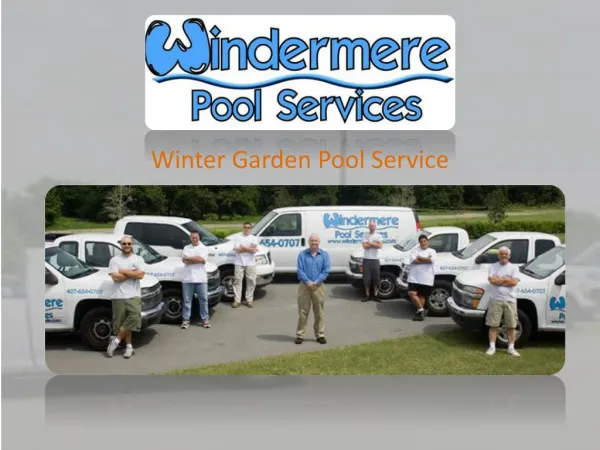 Winter Garden Pool Service