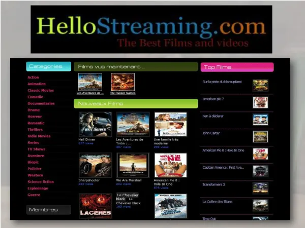 streaming films