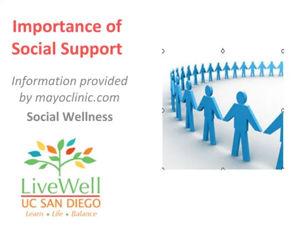 Importance of Social Support