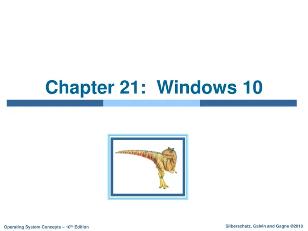 Chapter 21: Windows 10