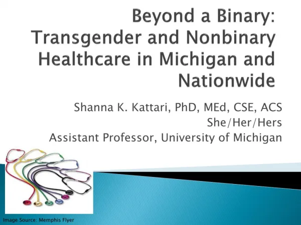 Beyond a Binary: Transgender and Nonbinary Healthcare in Michigan and Nationwide