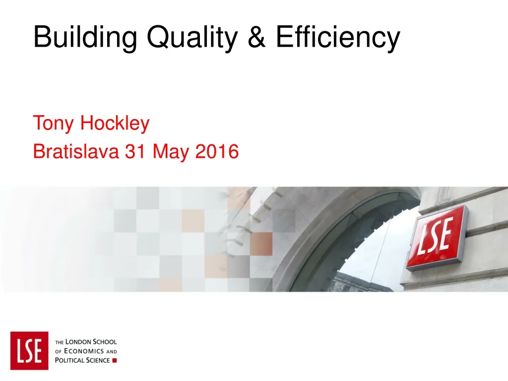 building quality efficiency