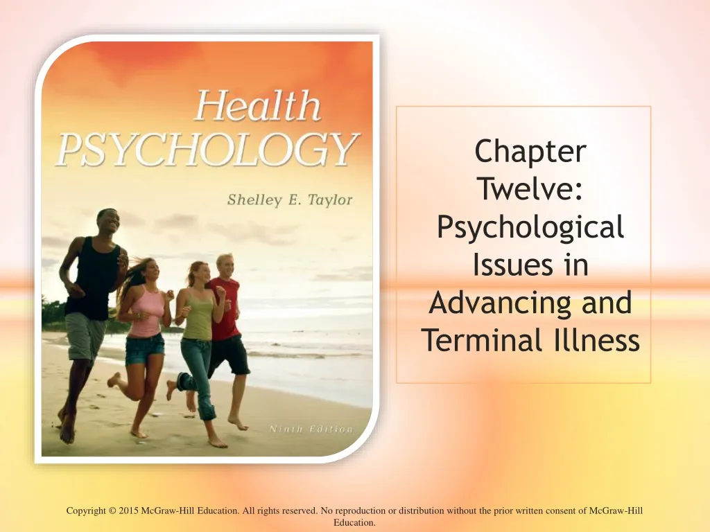 chapter twelve psychological issues in advancing and terminal illness