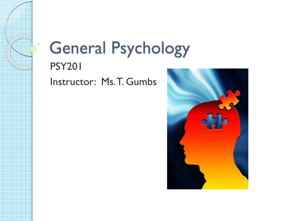 general psychology