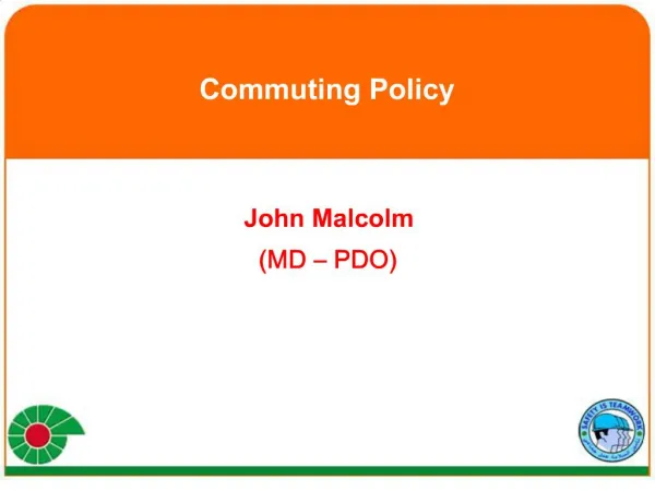 Commuting Policy