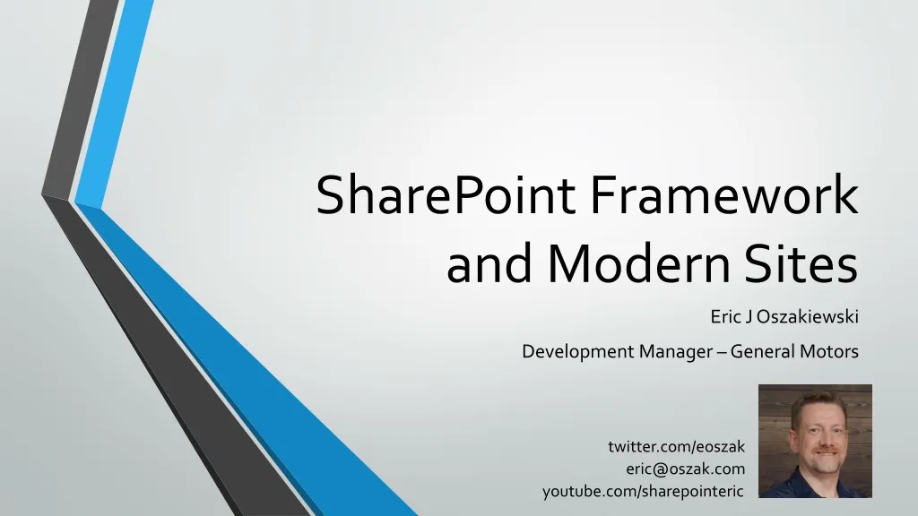 sharepoint framework and modern sites