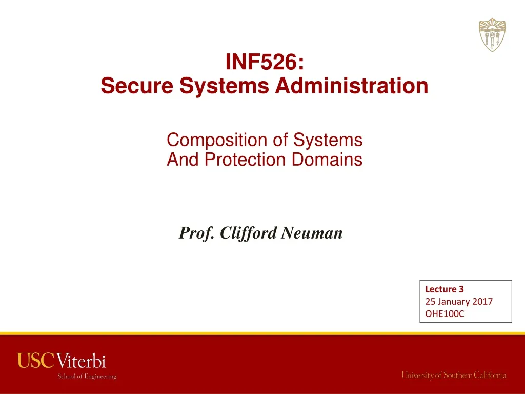 inf526 secure systems administration composition