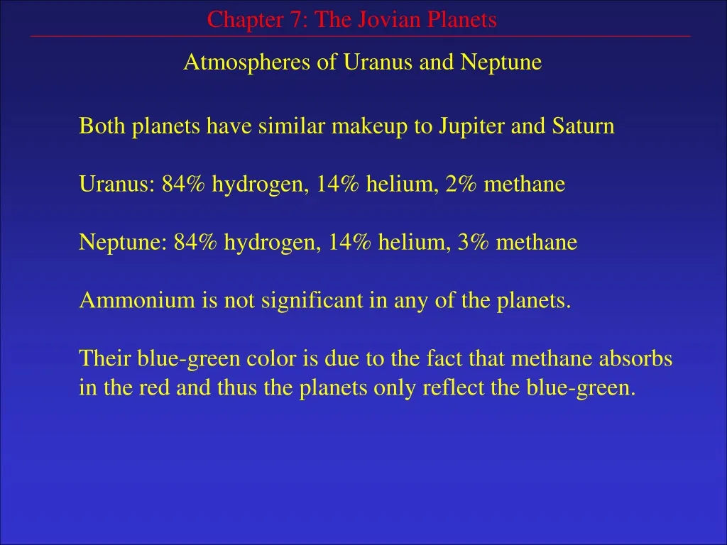 atmospheres of uranus and neptune