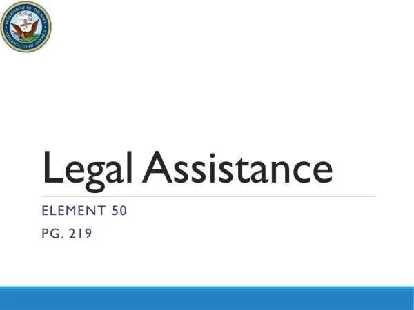 Legal Assistance