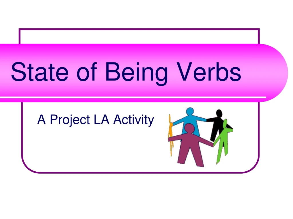 state of being verbs