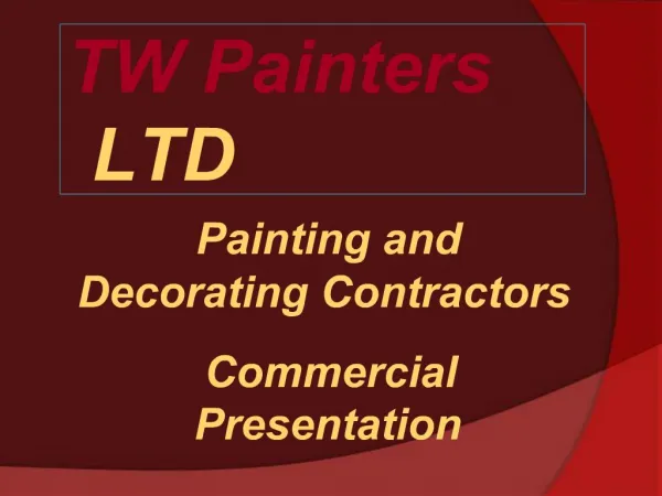 TW Painters LTD