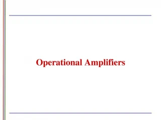 Operational Amplifiers - slide 1