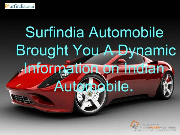 Surfindia Automobile