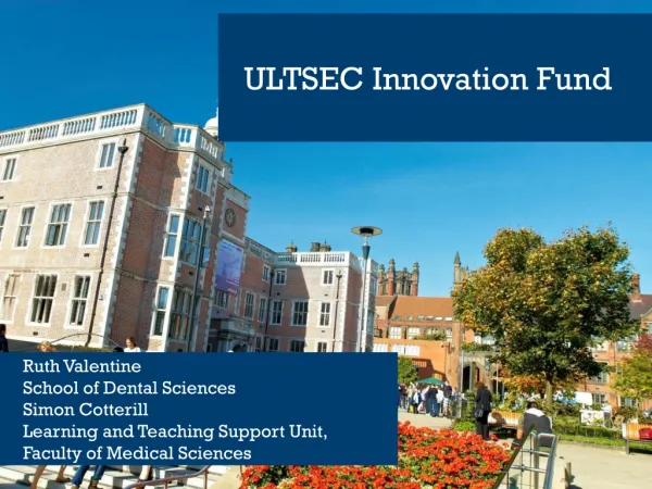 ULTSEC Innovation Fund