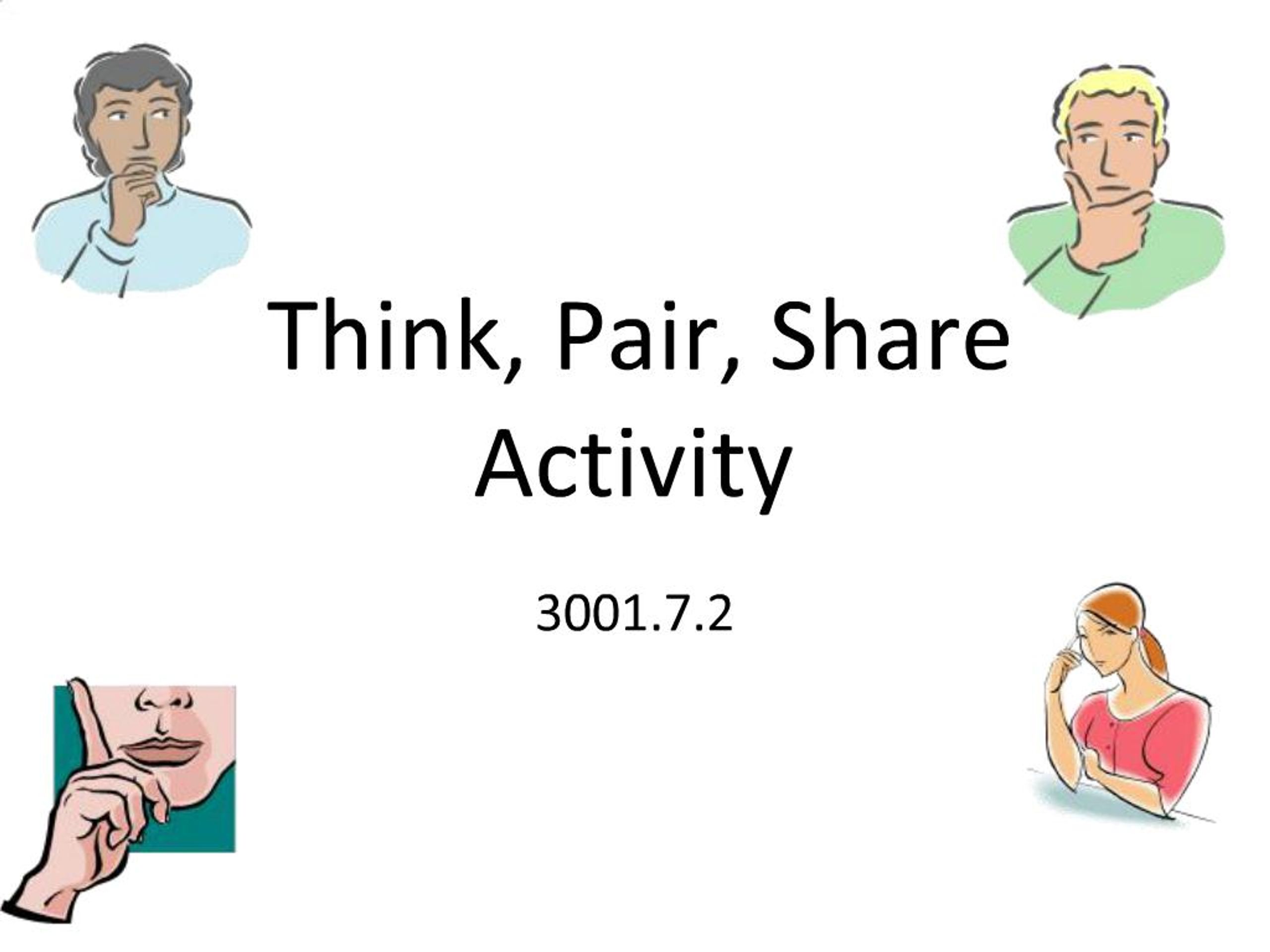 PPT - Think, Pair, Share Activity PowerPoint Presentation, free ...