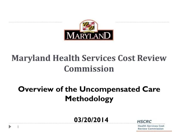 Maryland Health Services Cost Review Commission