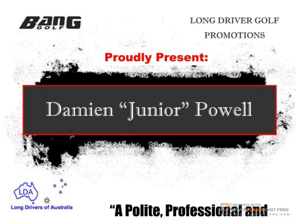 Damien Powell Corporate Introduction