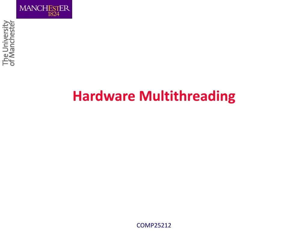 hardware multithreading